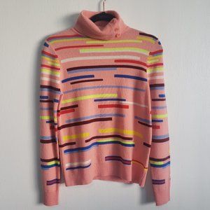 Chinti & Parker striped button-neck sweater NEW!